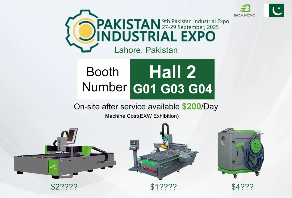 bcamcnc participated in the Pakistan Industrial Exhibition 2025